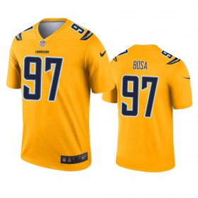 Tröjor Los Angeles Chargers Joey Bosa 97 Gold Inverted Legend - Män